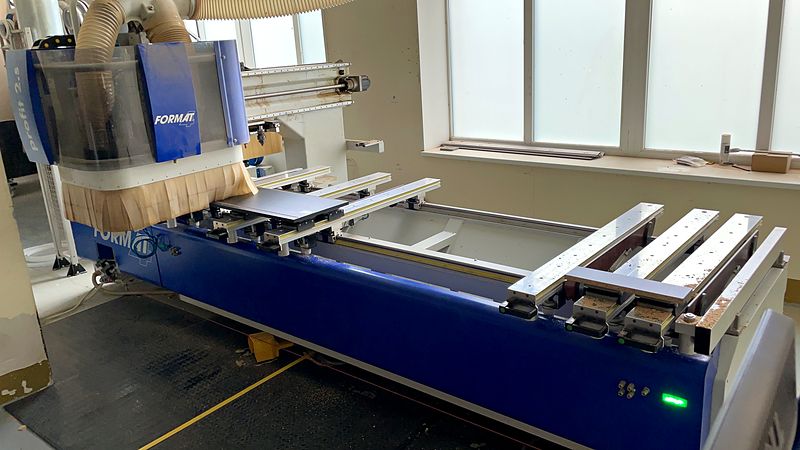 Format4 CNC apstrādes centrs Rifo ražotnē