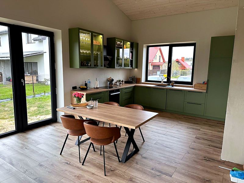 Green kitchen